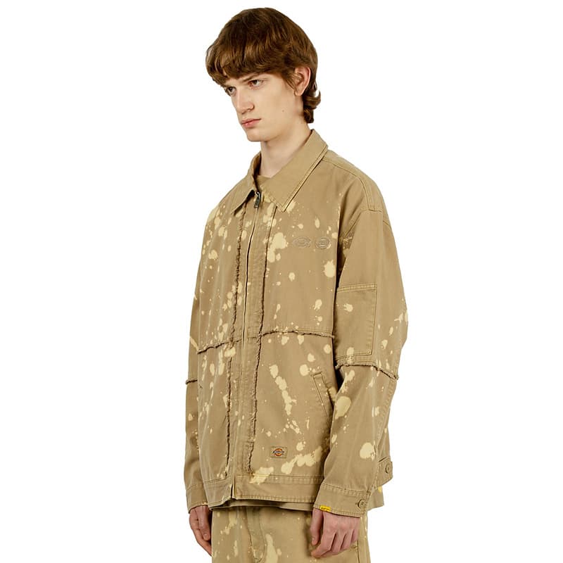 Куртка Dickies x Randomevent Paint Splatter Jacket Sand - изображение 4