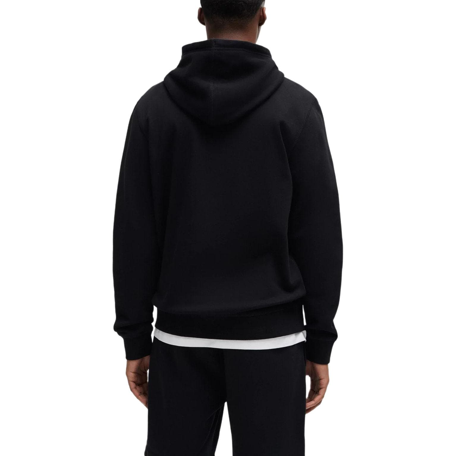Худи HUGO BOSS Cotton-Terry Hoodie With Logo Patch Logo - изображение 4