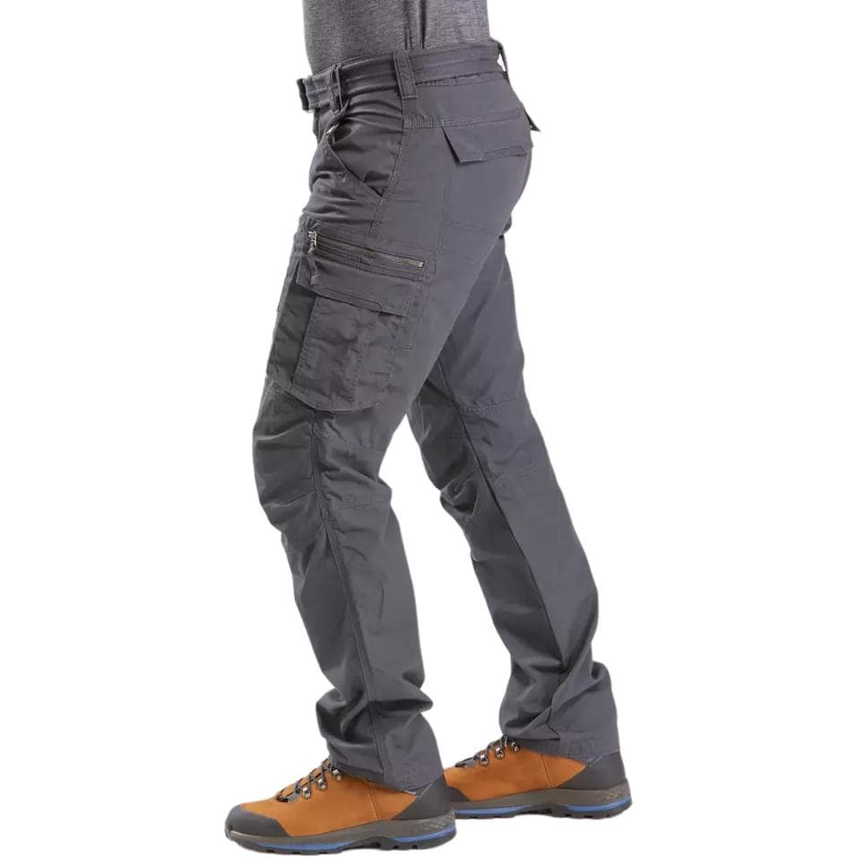 Штаны DECATHLON 100 Collection Карго Брюки Мужские Угольный Серый - изображение 4