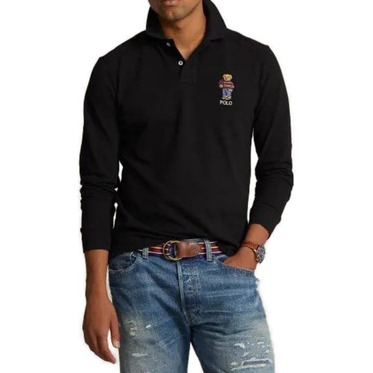 Поло Polo Ralph Lauren Custom Slim Fit Polo Bear Polo Shirt Polo - изображение 2