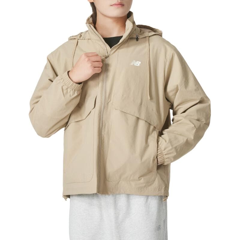 Куртка New Balance Куртки и Пальто Унисекс Хаки - изображение 3