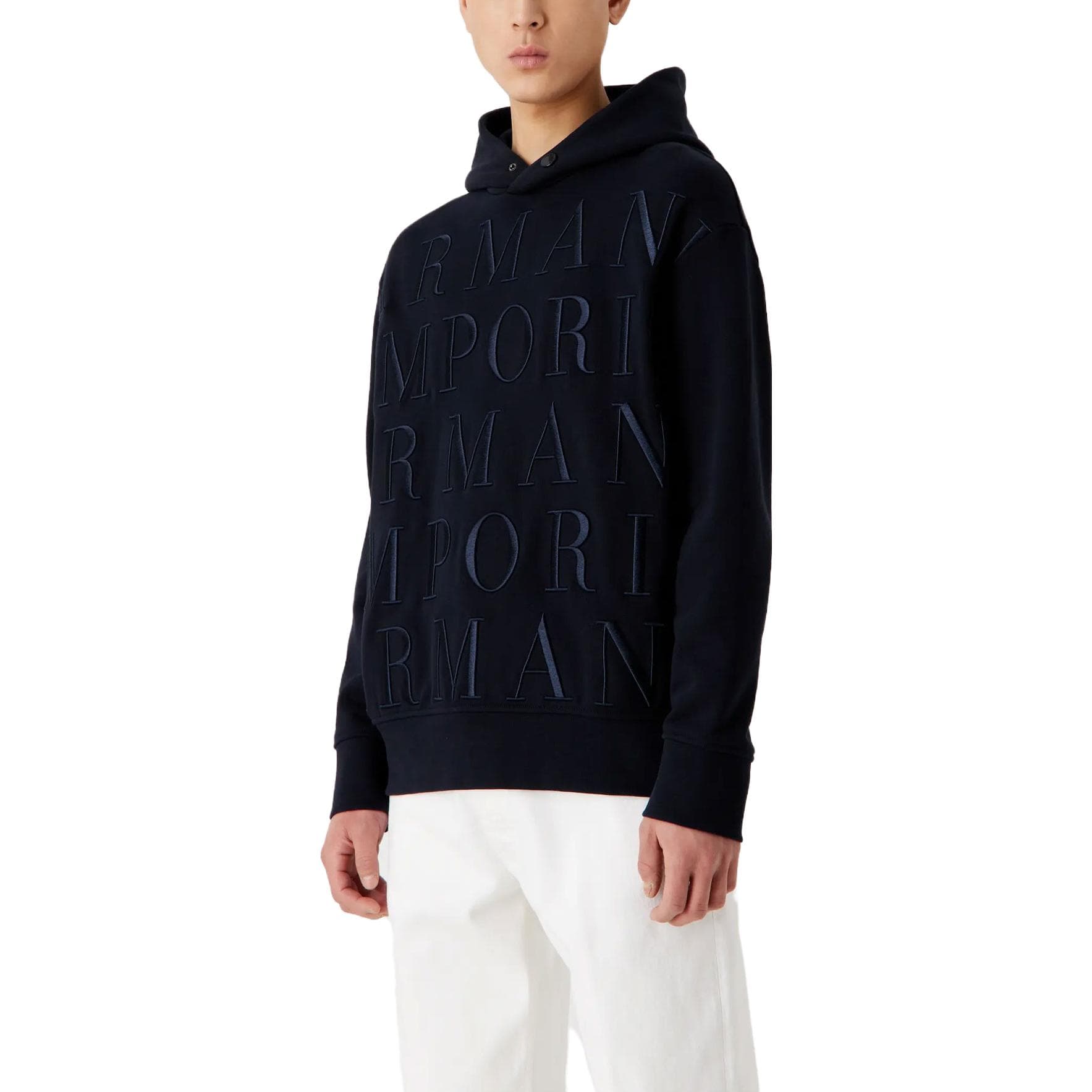 Худи EMPORIO ARMANI FW23 Logo - изображение 3
