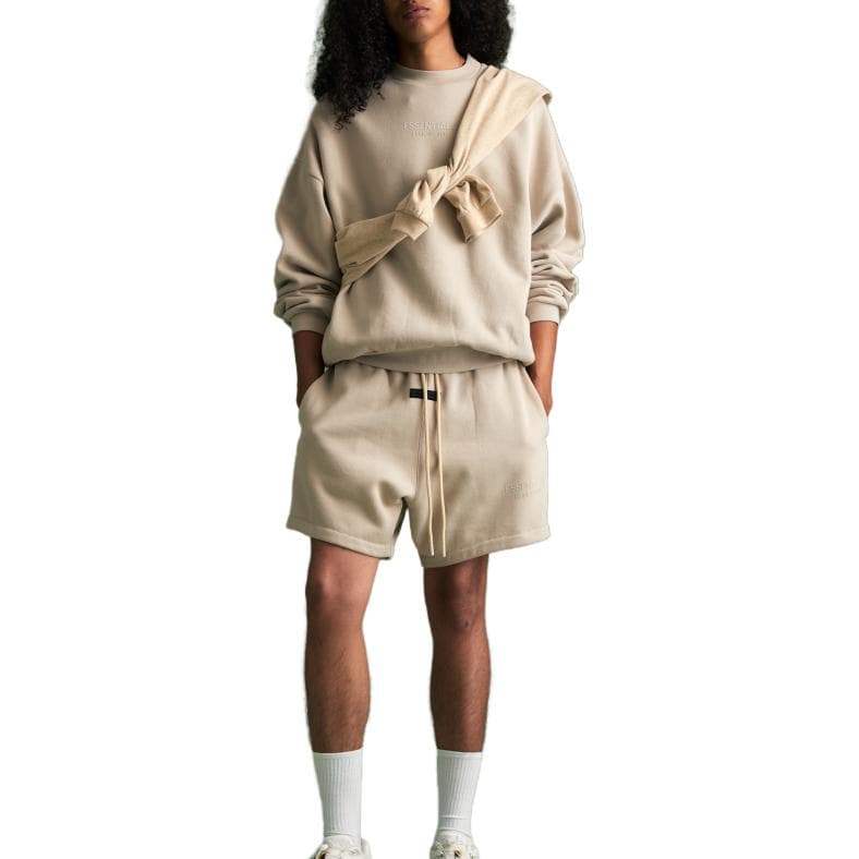 Шорты Fear of God Essentials FW23 Sweatshort Silver Cloud - изображение 3