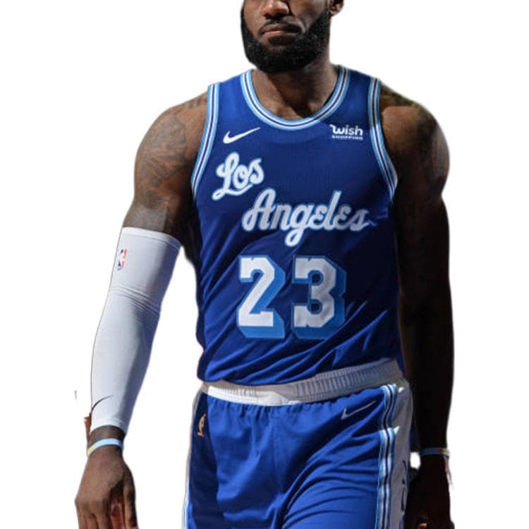 Баскетбольная майка Nike NBA LeBron Lakers 20-21 Retro Jersey - изображение 3