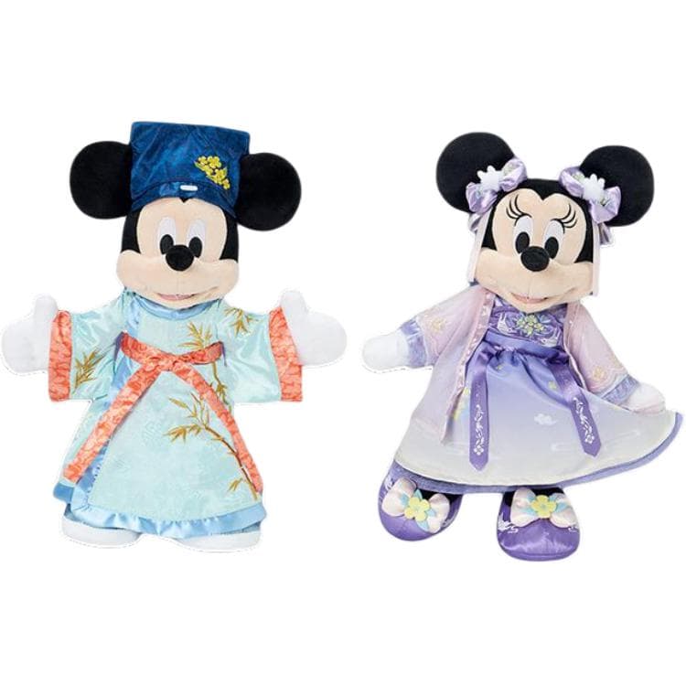 Мягкая игрушка Disney Mickey Mouse Minnie Mouse 2024 MID Осенний Праздничный Коллекция Mickey Mouse and Friends Куклы Плюшевая кукла - изображение 3
