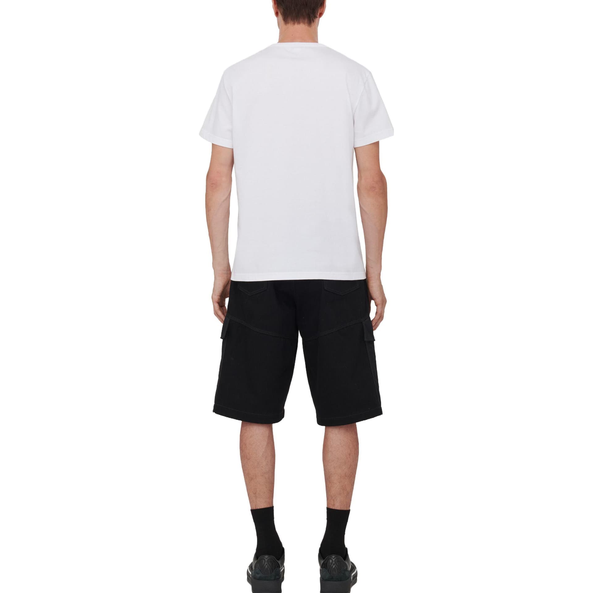 Футболка Alexander McQueen Dragonfly T-Shirt In WhiteBlack T - изображение 3