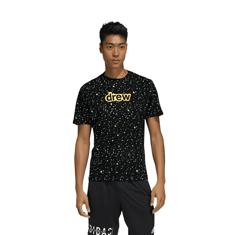 Футболка Drew House logo Secret Ss Tee - Secret Starry Night T - изображение 3