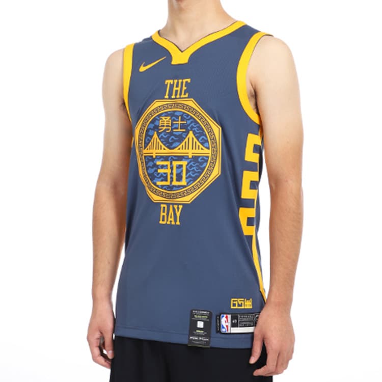 Баскетбольная майка Nike NBA AU 18-19 Stephen Curry 30 - изображение 4