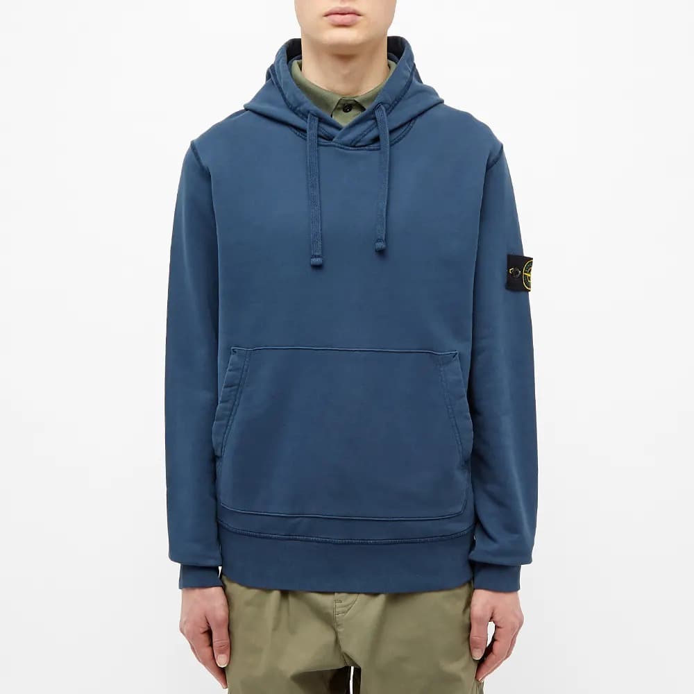 Худи Stone Island Hoodie Blue - изображение 4