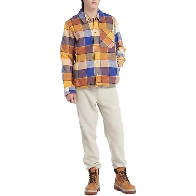 Рубашка Timberland Organic Cotton Fleece-Lined Overshirt - изображение 2