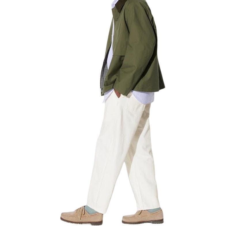 Штаны UNIQLO Сливочный Унисекс Джинсы - изображение 3
