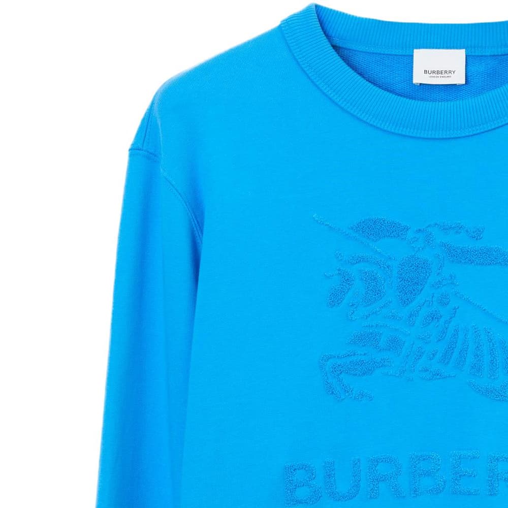 Кофта Burberry SS23 Свитшот Мужской Лазурь далёкого неба - изображение 2