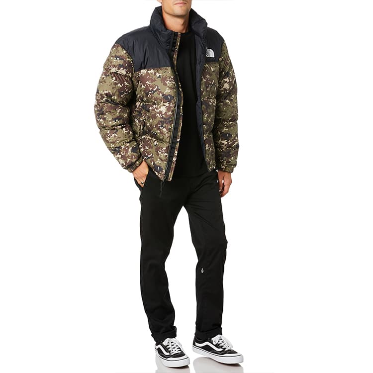 Зимняя куртка The North Face 1996 Series 700 Fill Down Jacket Camo - изображение 5