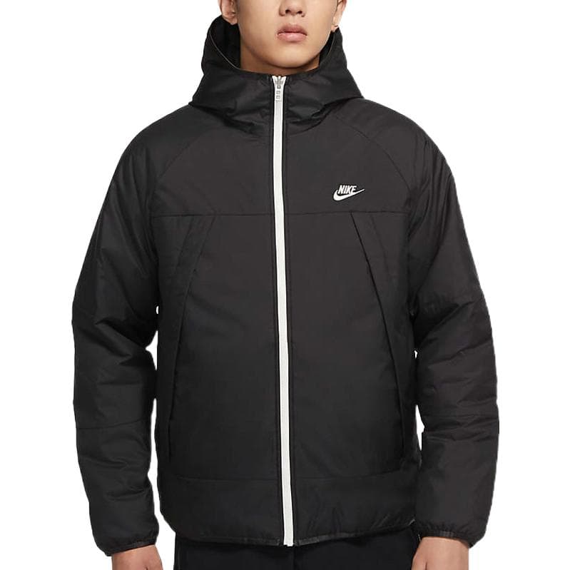 Зимняя куртка пуховик Nike Therma-Fit Legacy Black - изображение 3