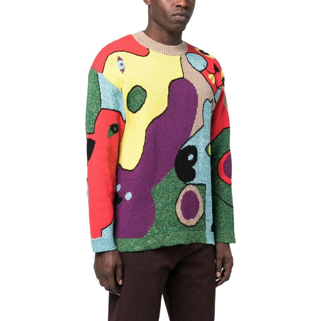 Кофта KENZO Jacquard Cartoon Sweater - изображение 4