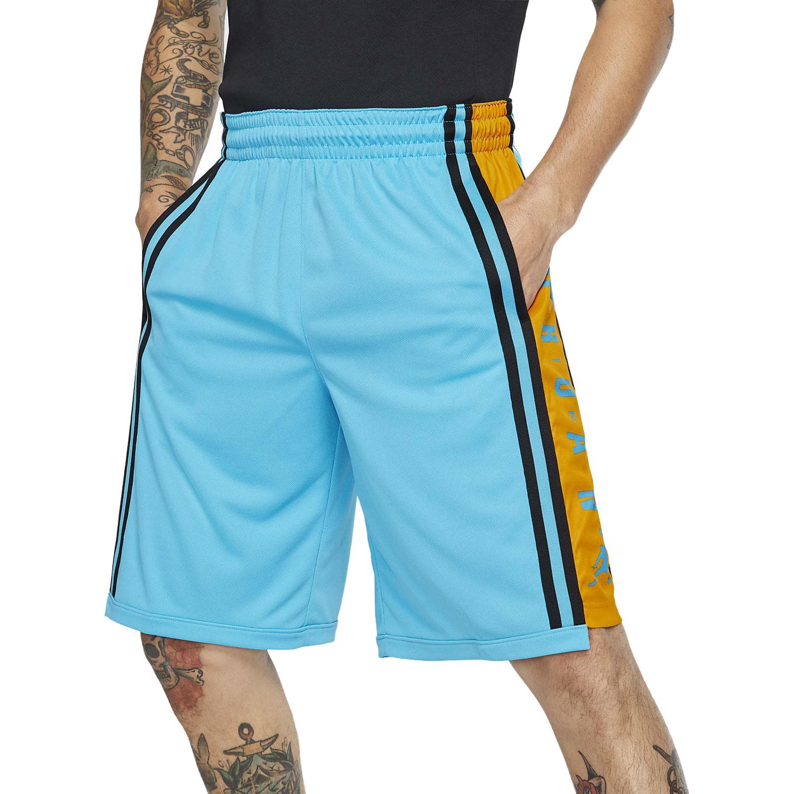 Баскетбольные шорты Jordan HBR Basketball Shorts Blue - изображение 5