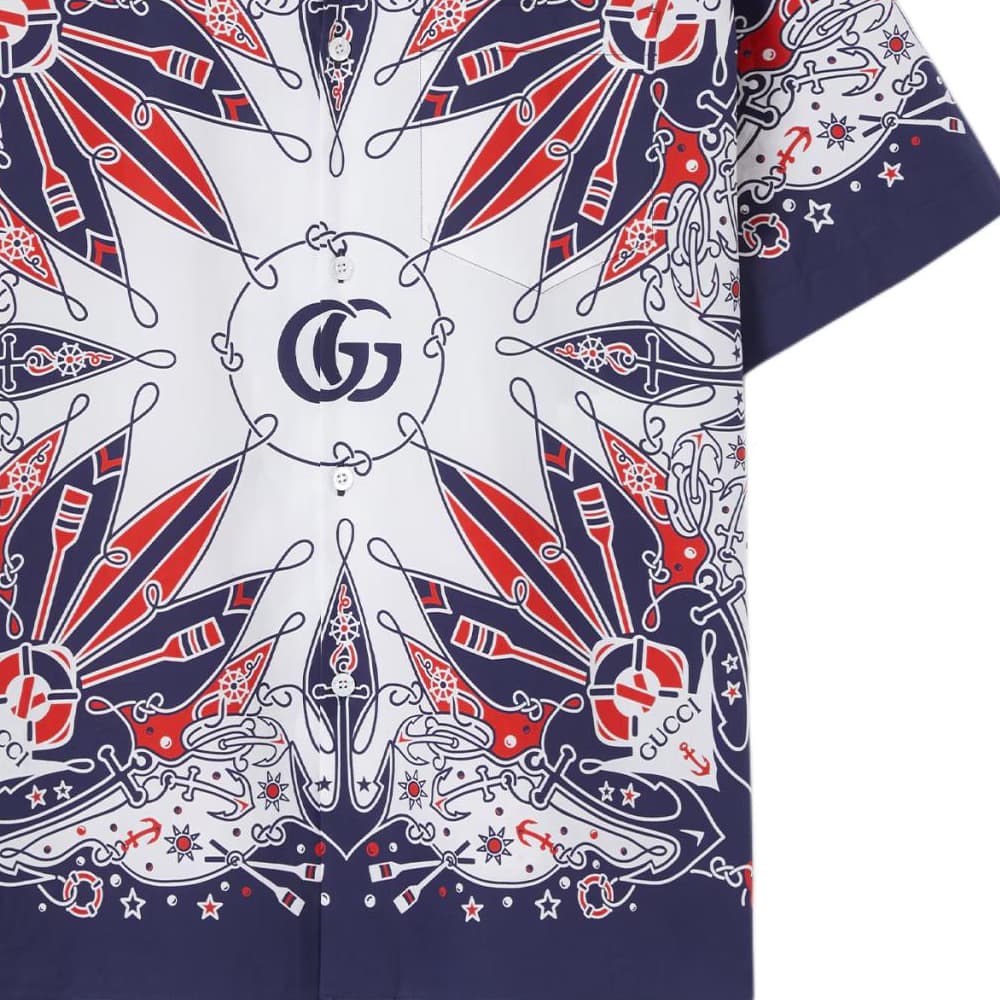Рубашка GUCCI Logo - изображение 4