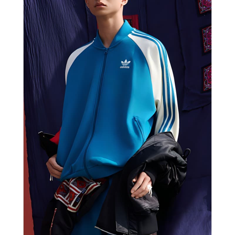 Куртка adidas Originals Sst Jacket Blue — фото 5