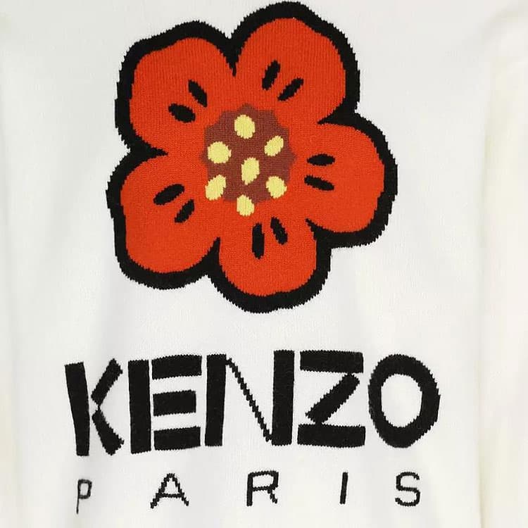 Кофта KENZO Белые Мужские Свитера - изображение 6