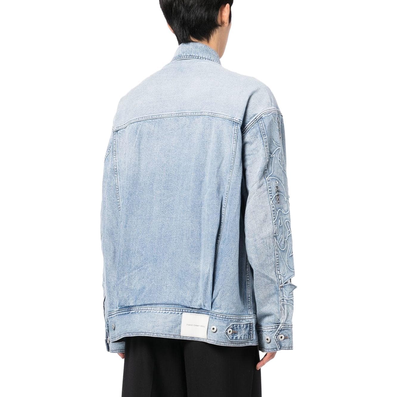 Джинсовая куртка Feng Chen Wang SS23 - изображение 4