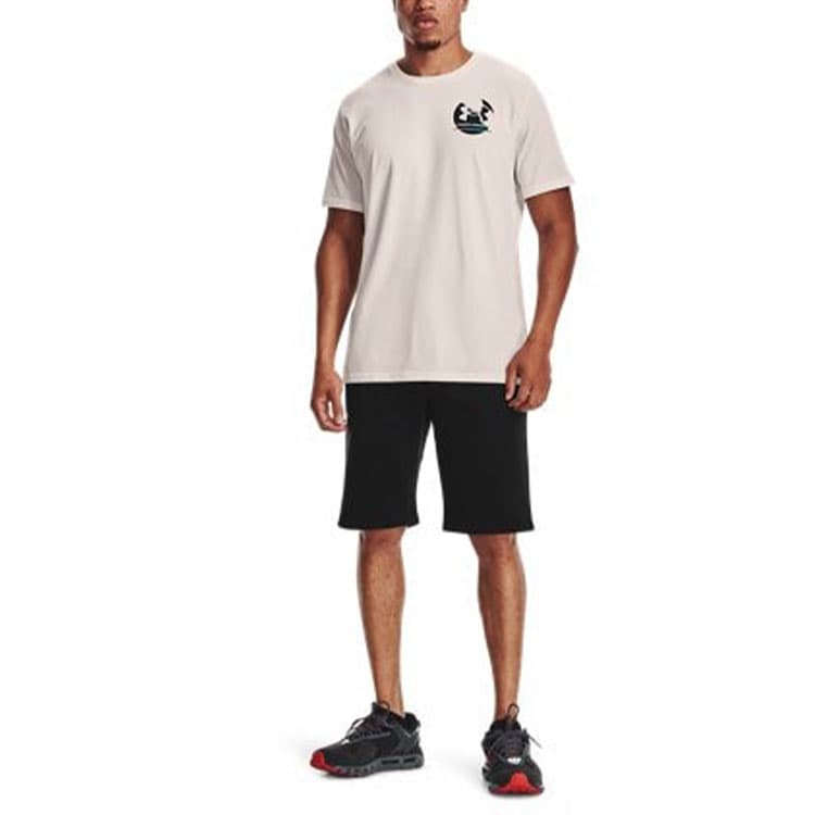 Тренировочные штаны Under Armour Fleece Drawstring Shorts Black - изображение 3