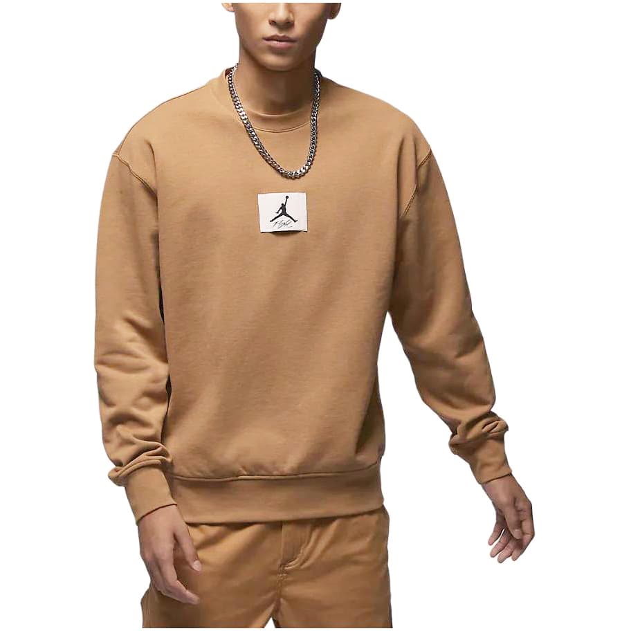 Кофта Jordan Essentials Crewneck Sweatshirt Dark Brown - изображение 4