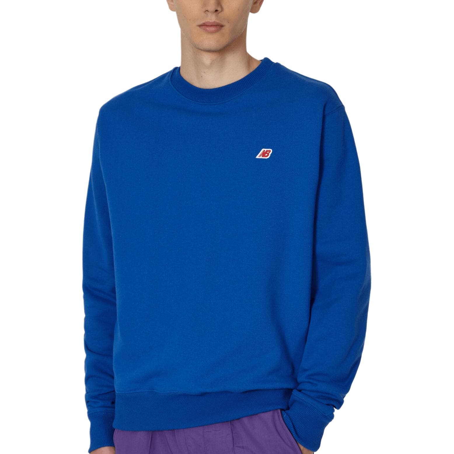 Худи New Balance Made in USA series Синий Унисекс Толстовка - изображение 2