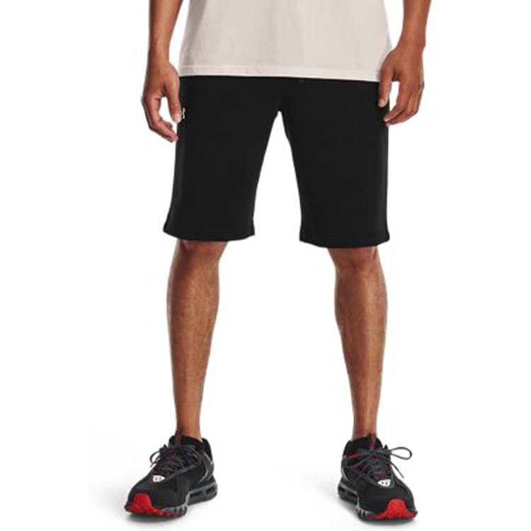 Тренировочные штаны Under Armour Fleece Drawstring Shorts Black - изображение 4