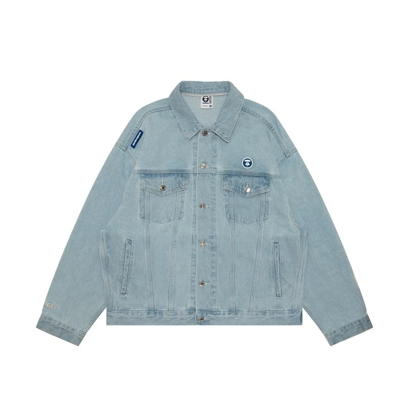 Джинсовая куртка AAPE Мужские Джинсовые Куртки - изображение 6