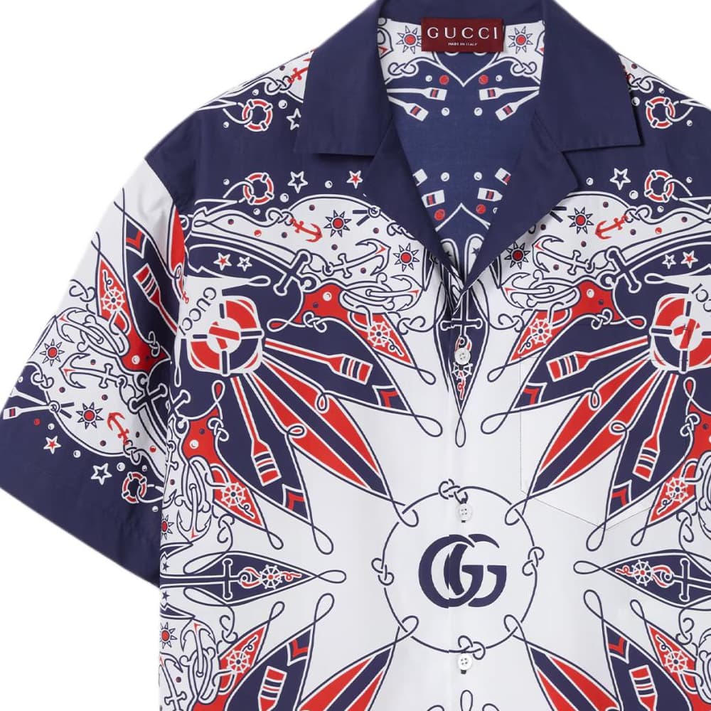 Рубашка GUCCI Logo - изображение 3
