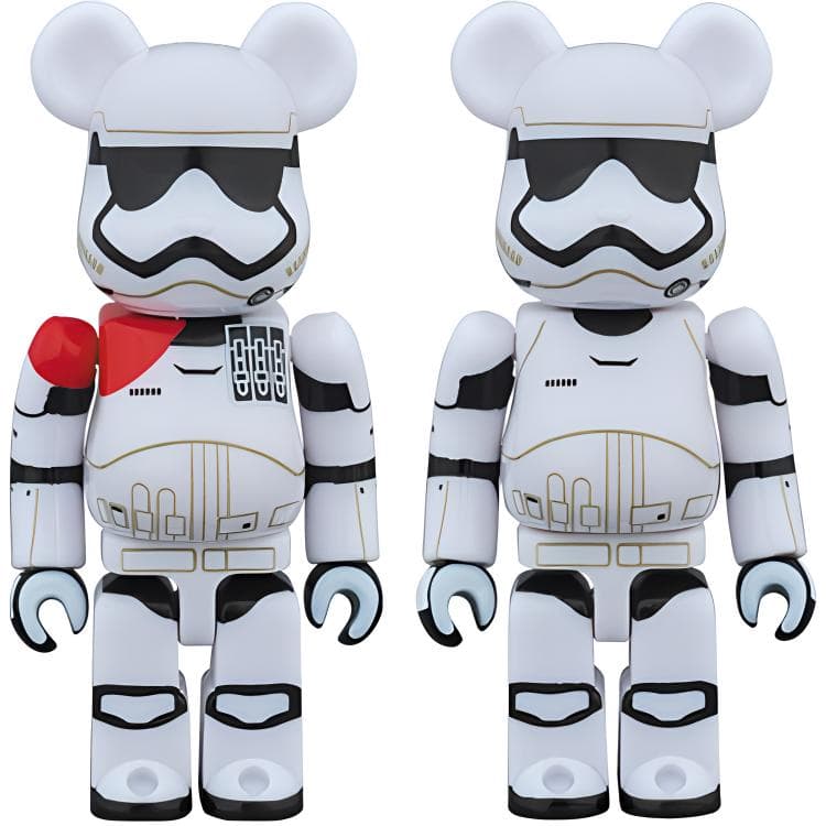 BE@RBRICK Star Wars First Order Stormtrooper Officer + Stormtrooper Set - изображение 2