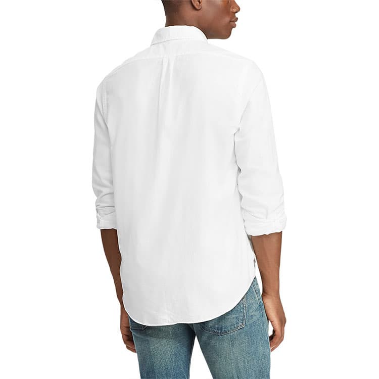 Рубашка Polo Ralph Lauren Oxford Shirt White - изображение 5