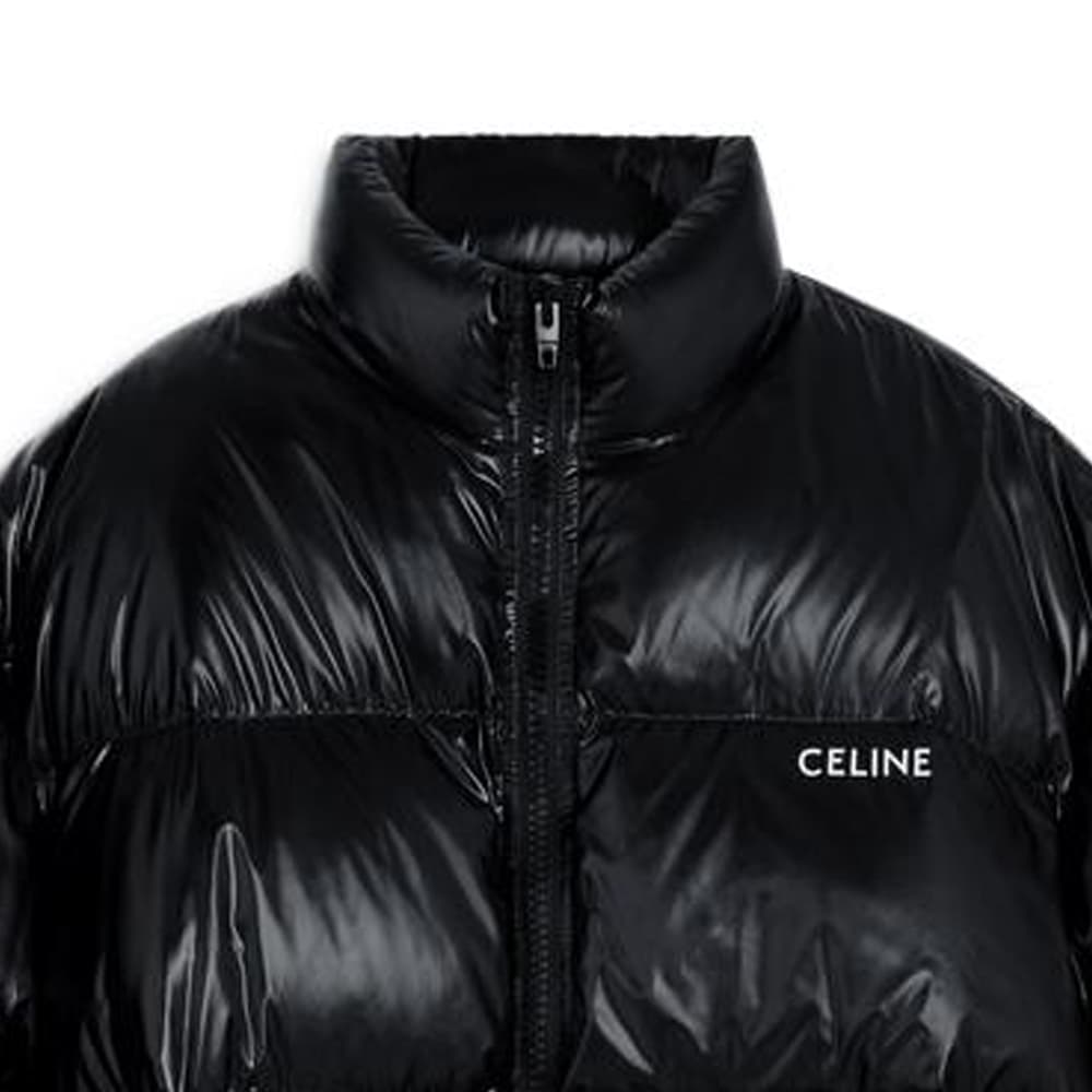 Зимняя куртка CELINE FW22 Black Down Jacket - изображение 4