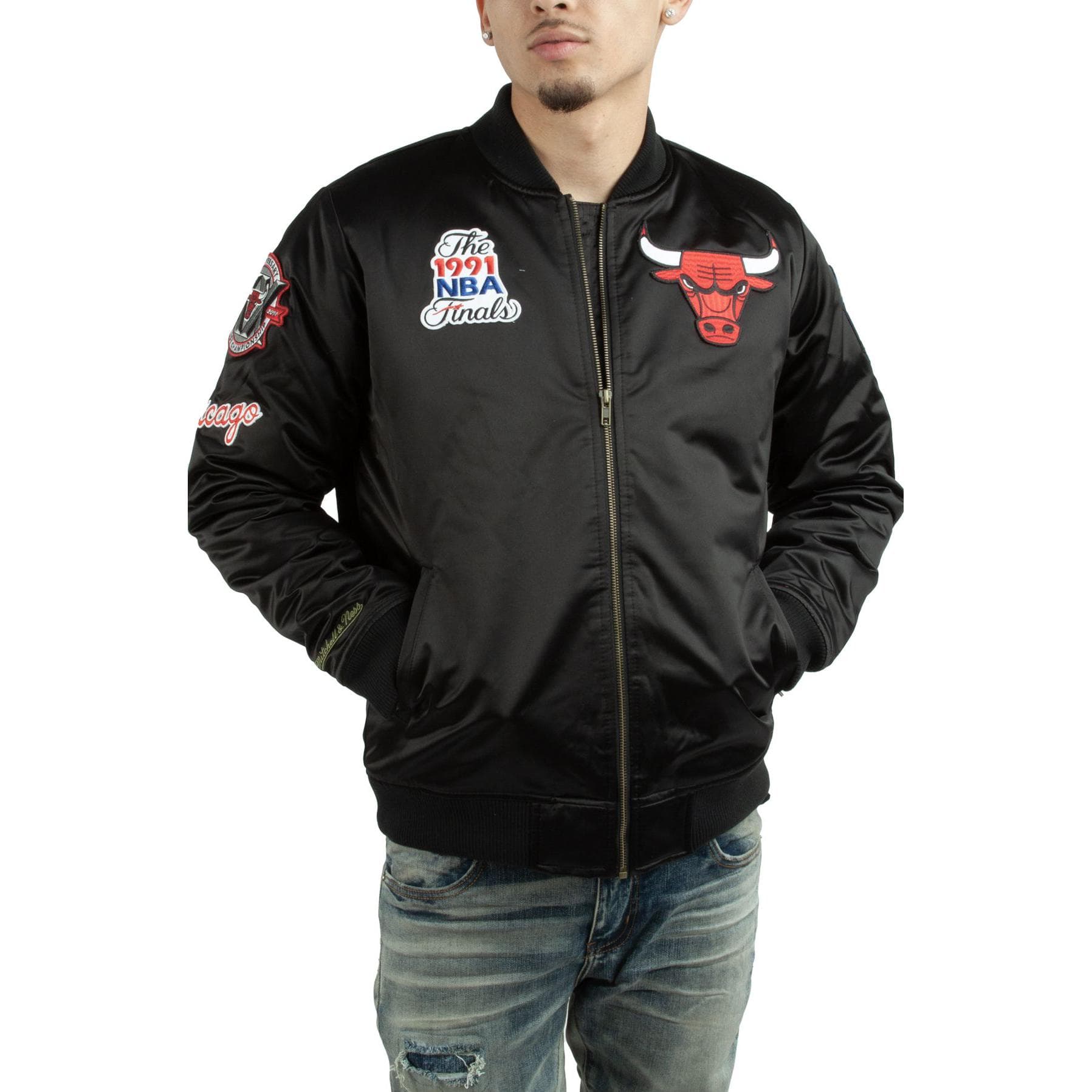 Бомбер Mitchell Ness NBALogo - изображение 2