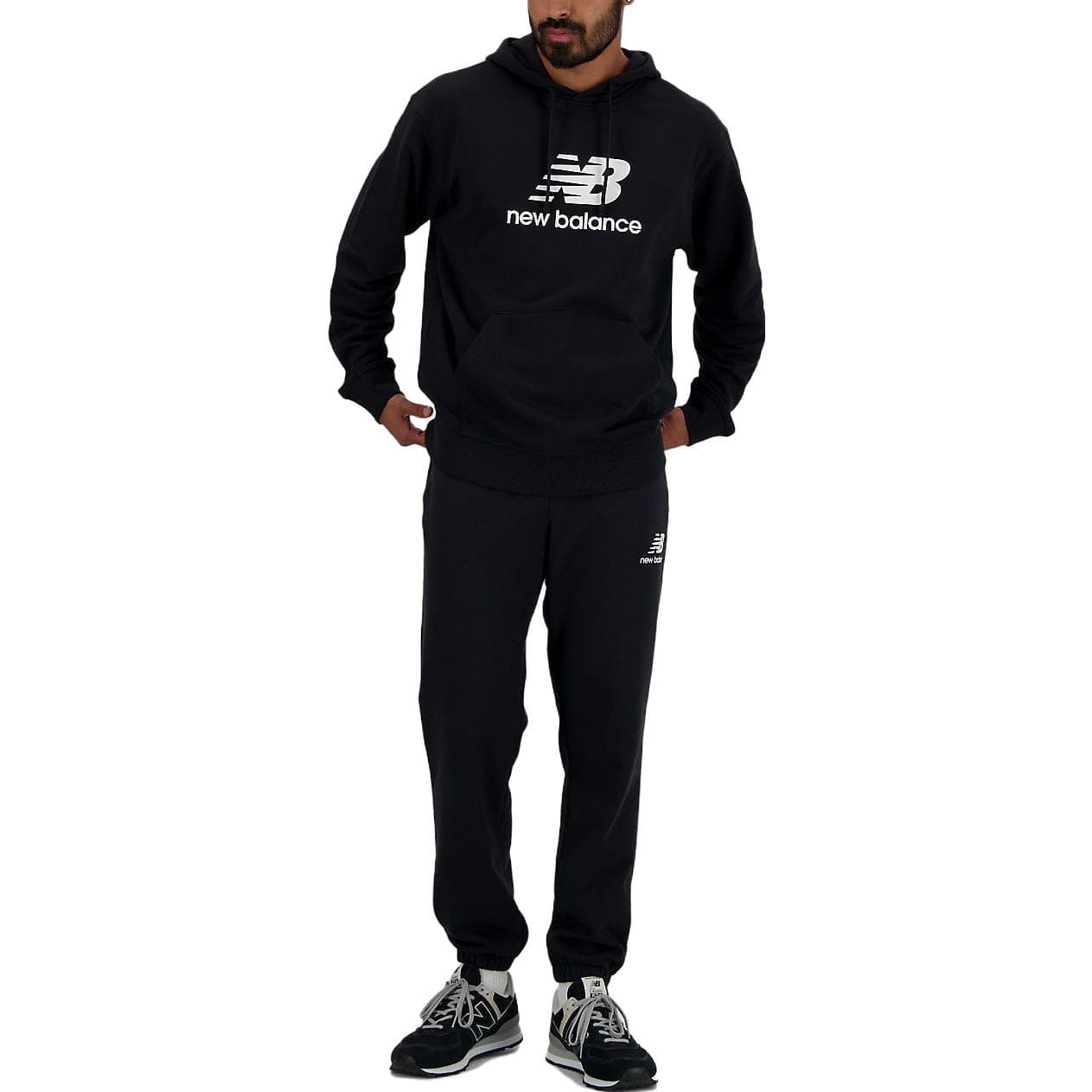 Худи New Balance Sport Essentials French Terry Logo Hoodie - изображение 5