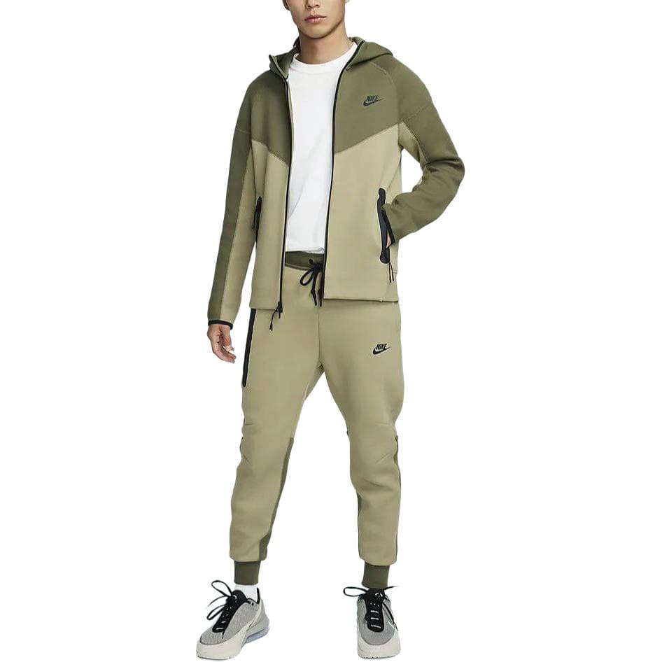 Худи Nike Tech Fleece Windrunner Olive - изображение 3
