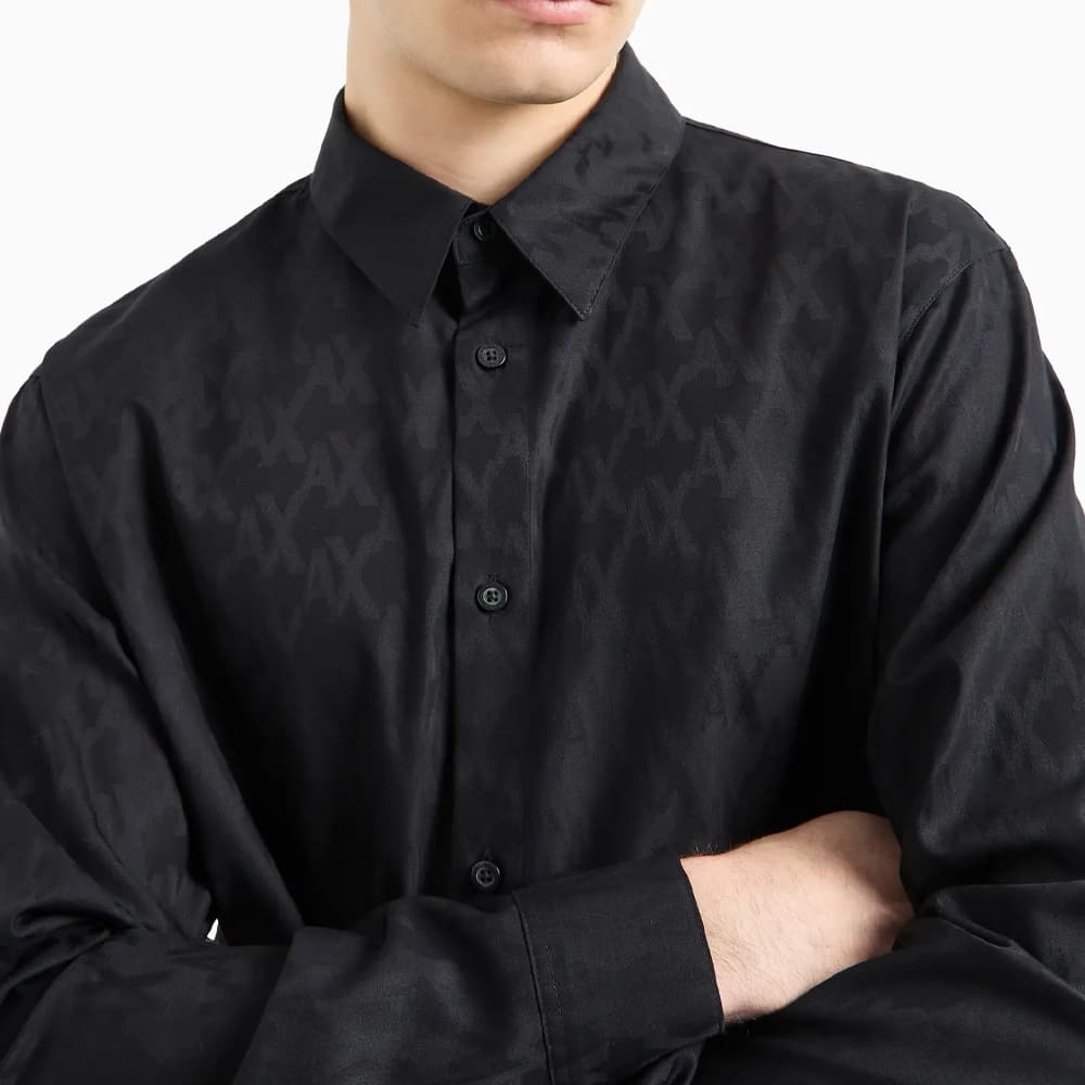 Рубашка ARMANI EXCHANGE SS24 Logo - изображение 5