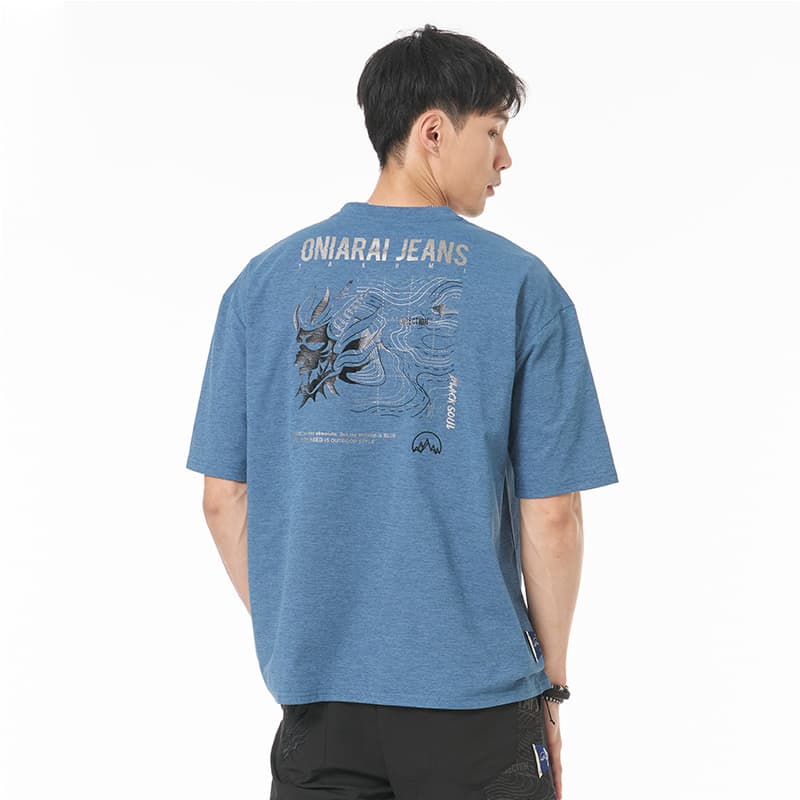 Футболка ONI Ground Map Print Crew Neck T-Shirt - изображение 3