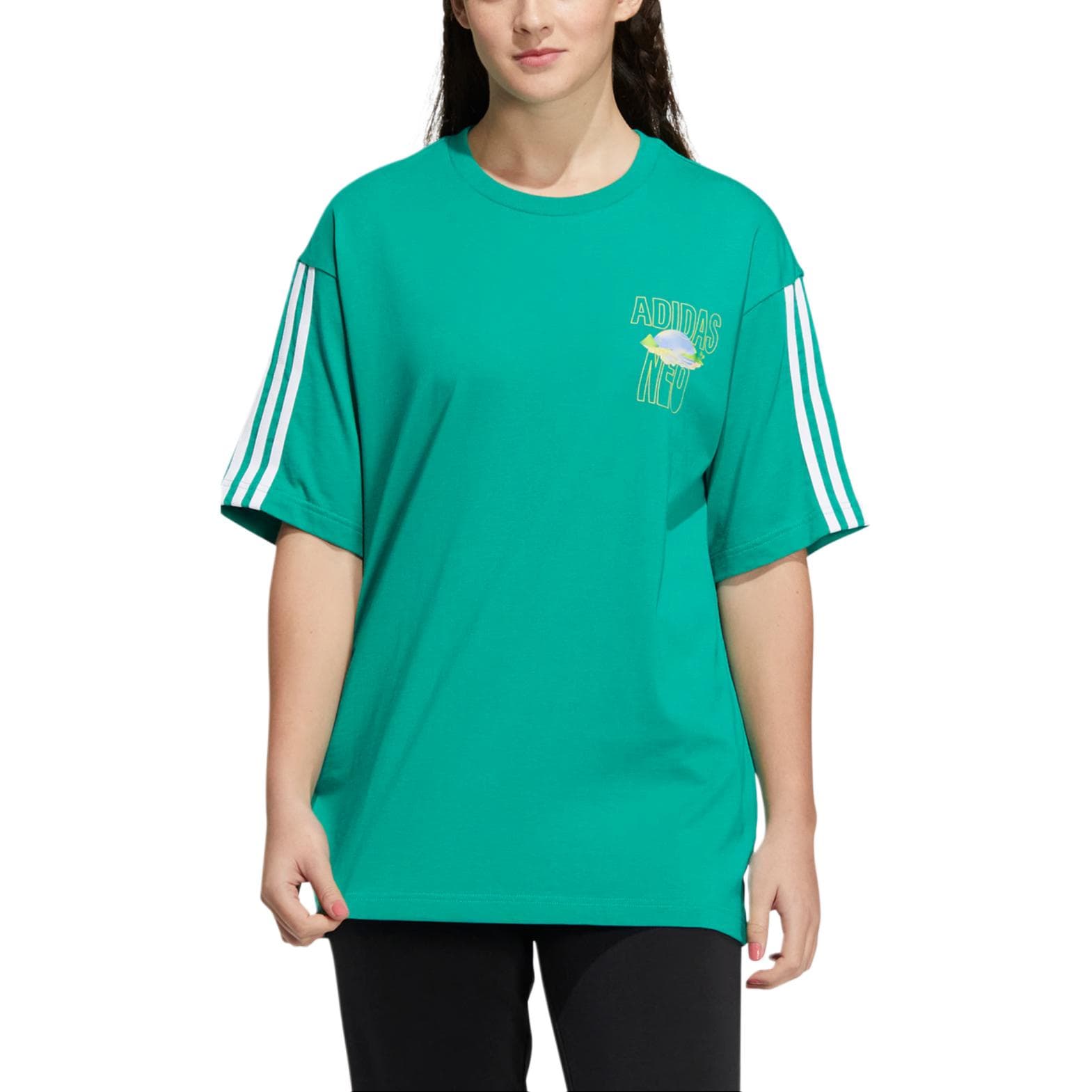 Футболка adidas neo Vibe Collective Tee T - изображение 2
