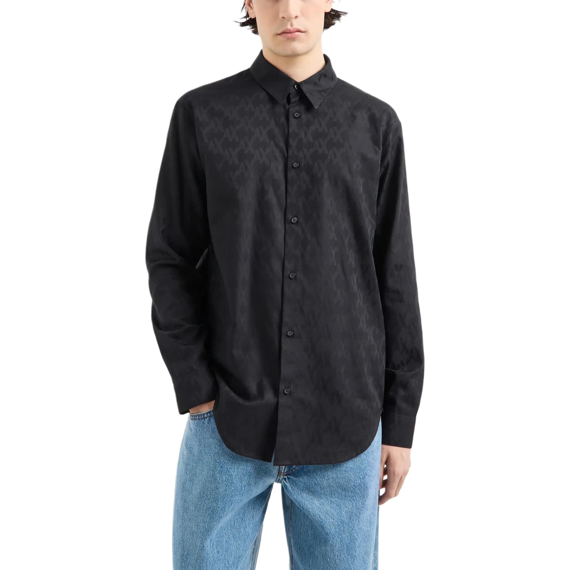 Рубашка ARMANI EXCHANGE SS24 Logo - изображение 2