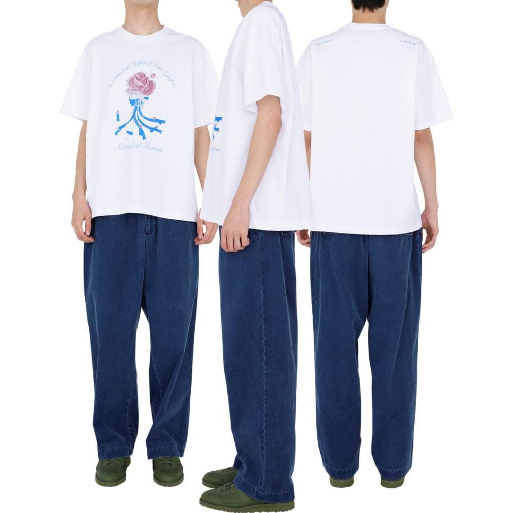 Футболка Cav Empt SS22 Stripped Meaning T T - изображение 3