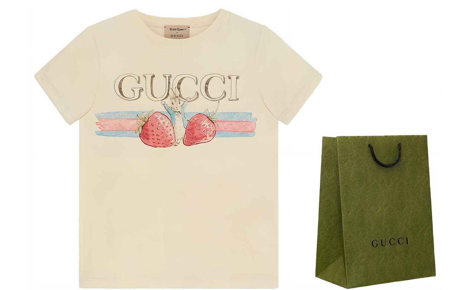 Футболка GUCCI x Peter Rabbit SS24 LogoT - изображение 7