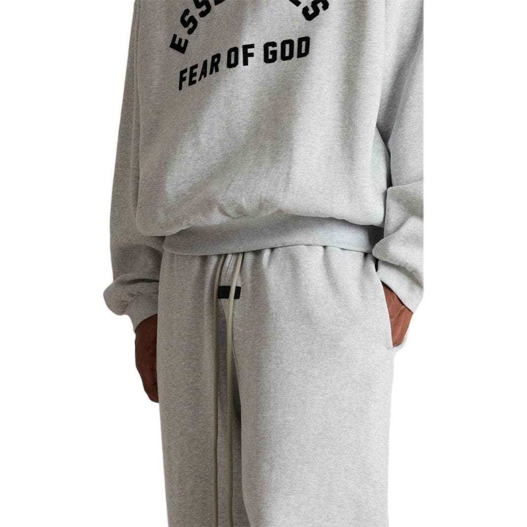 Штаны Fear of God Essentials SS24 drop2 Lounge Pants Light Heather Grey - изображение 3