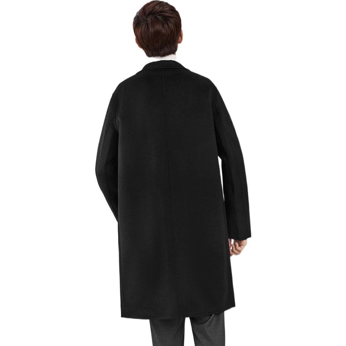 Пальто PEACEBIRD MEN Embroidered Double-Sided Long Coat - изображение 3
