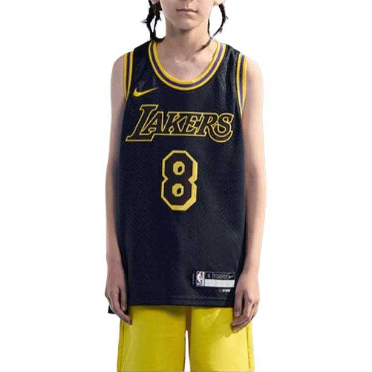 Nike NBA City Edition Lakers Kobe 8&24 Mamba Jersey Black - изображение 3