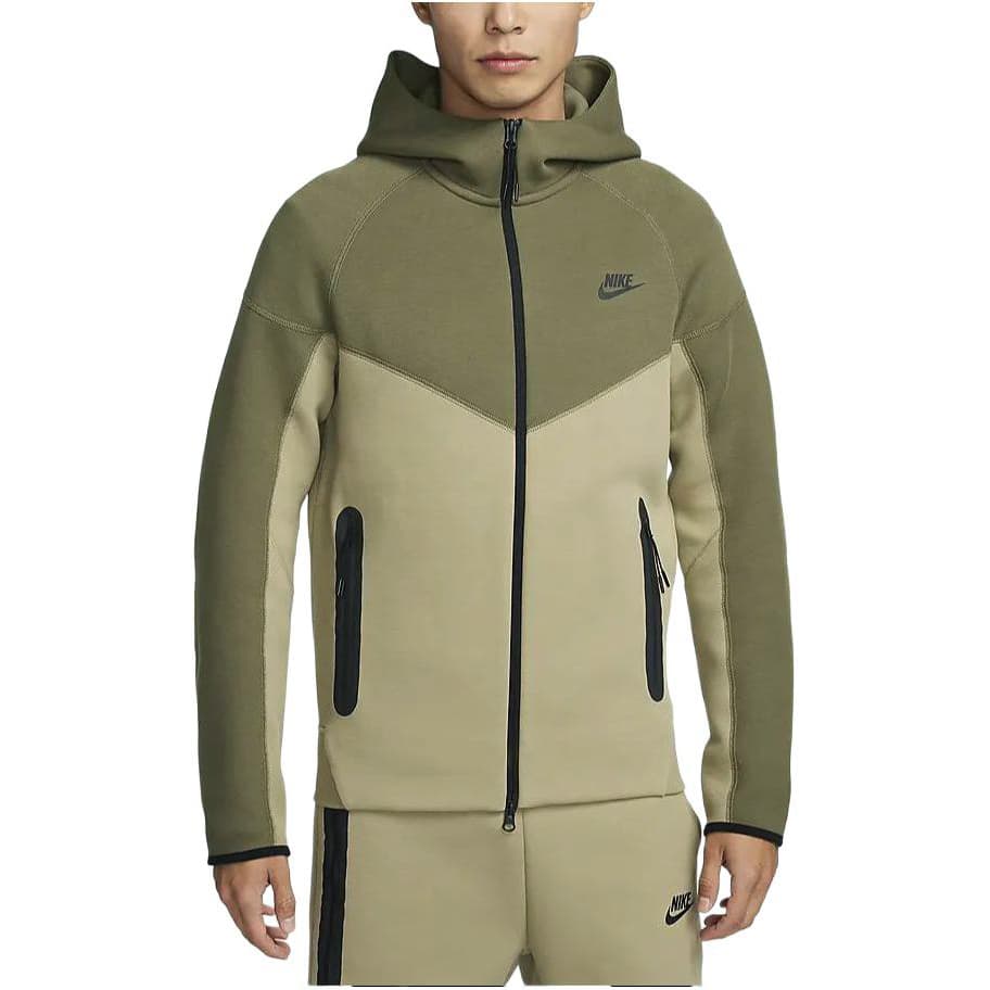 Худи Nike Tech Fleece Windrunner Olive - изображение 4