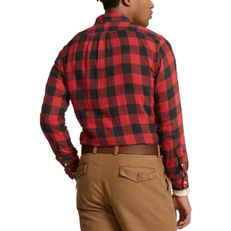 Рубашка Polo Ralph Lauren Classic Fit Checked Double-Faced Shirt - изображение 3