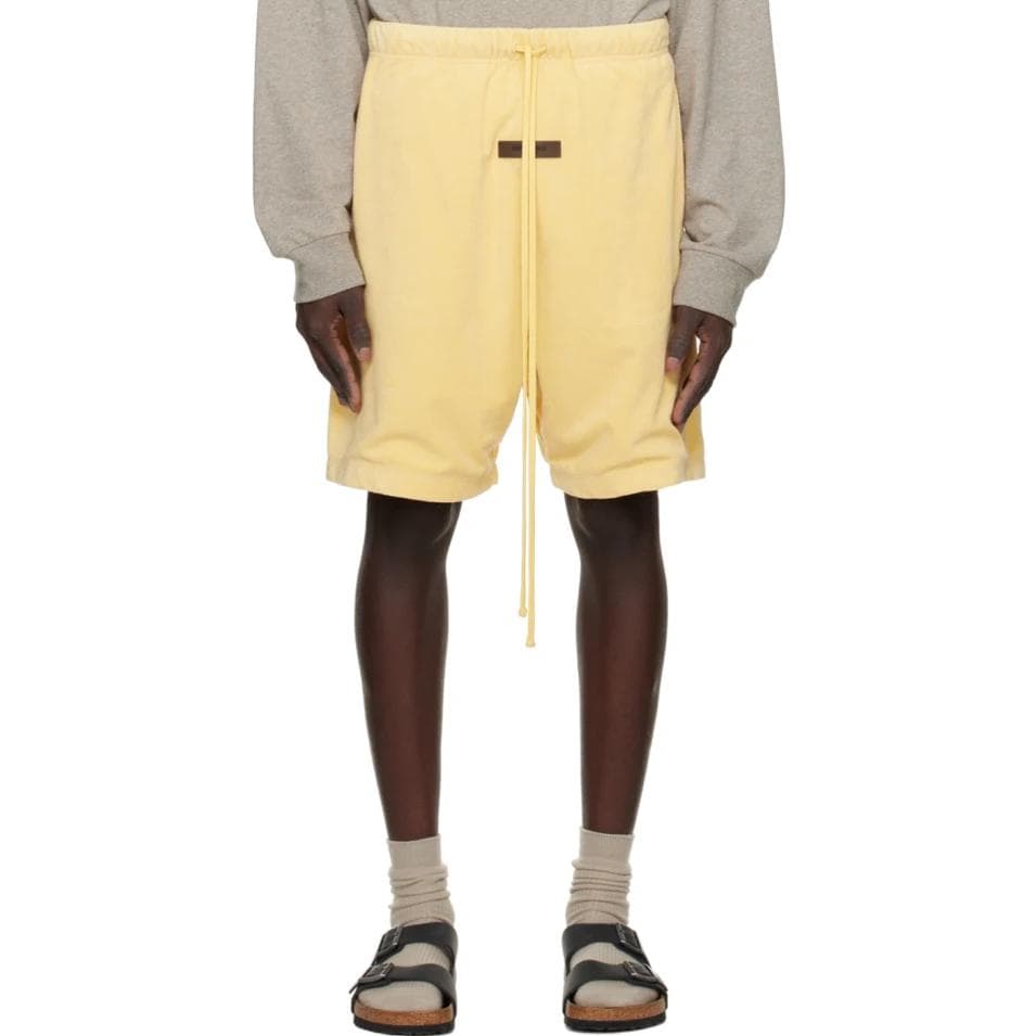 Шорты Fear of God Essentials Terry Short Light Tuscan - изображение 3