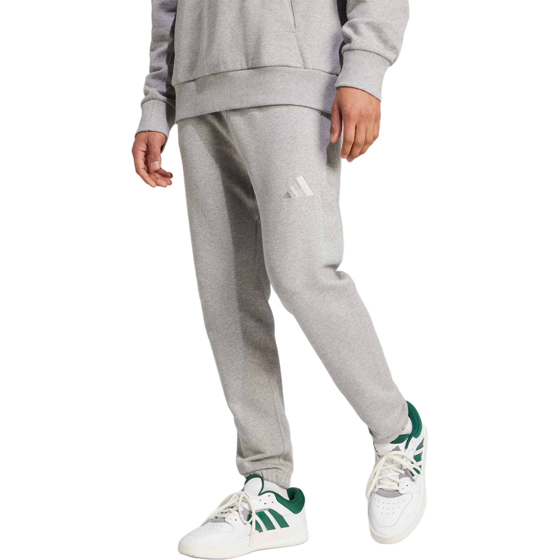 Штаны Adidas All Szn Стандартные (Standard) Узкие Joggers Вязаные Тренировочные Штаны Мужские Средний Фотиния Серый - изображение 2