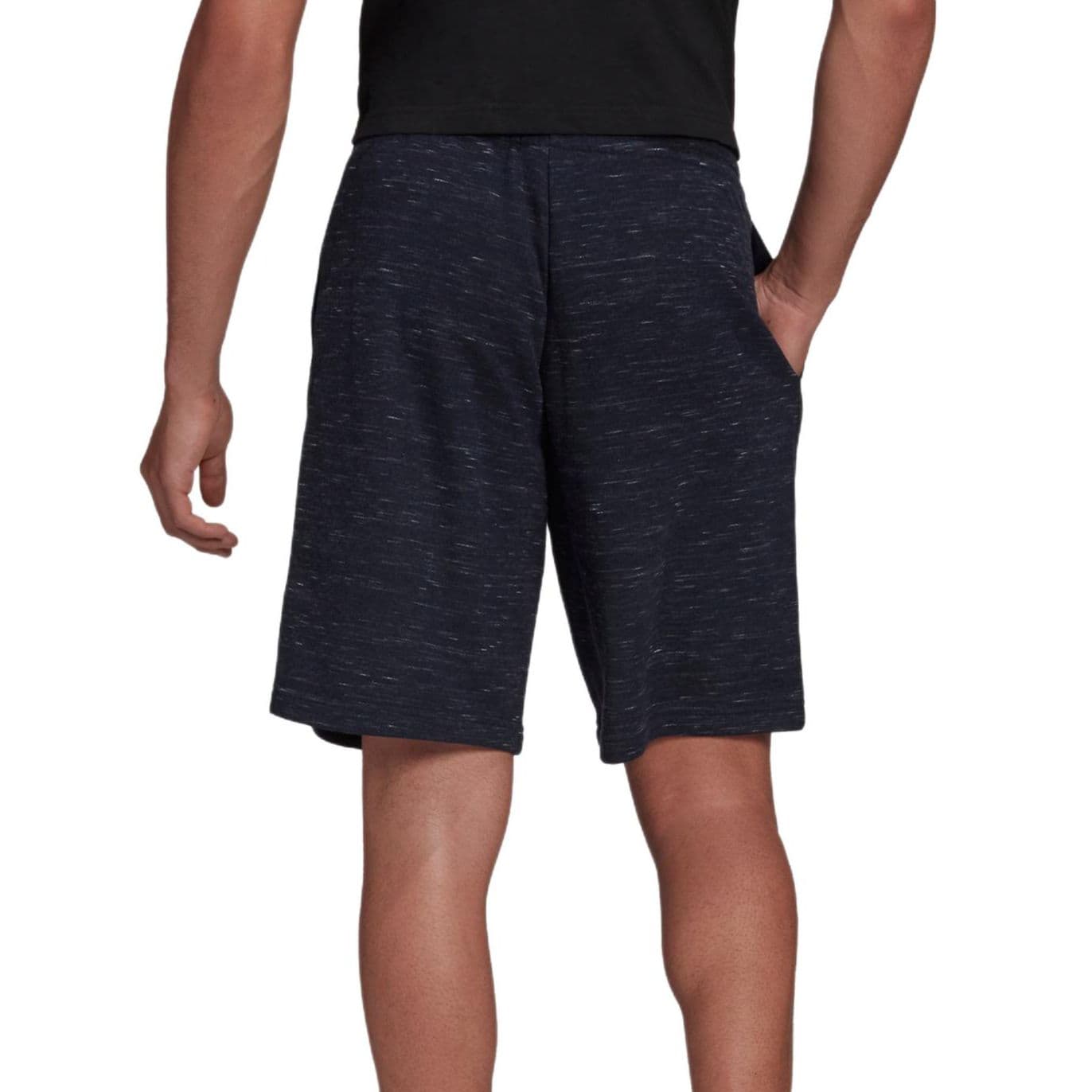 Шорты adidas EssentialMlang ESSENTIALS MLANGE SHORTS logo - изображение 3